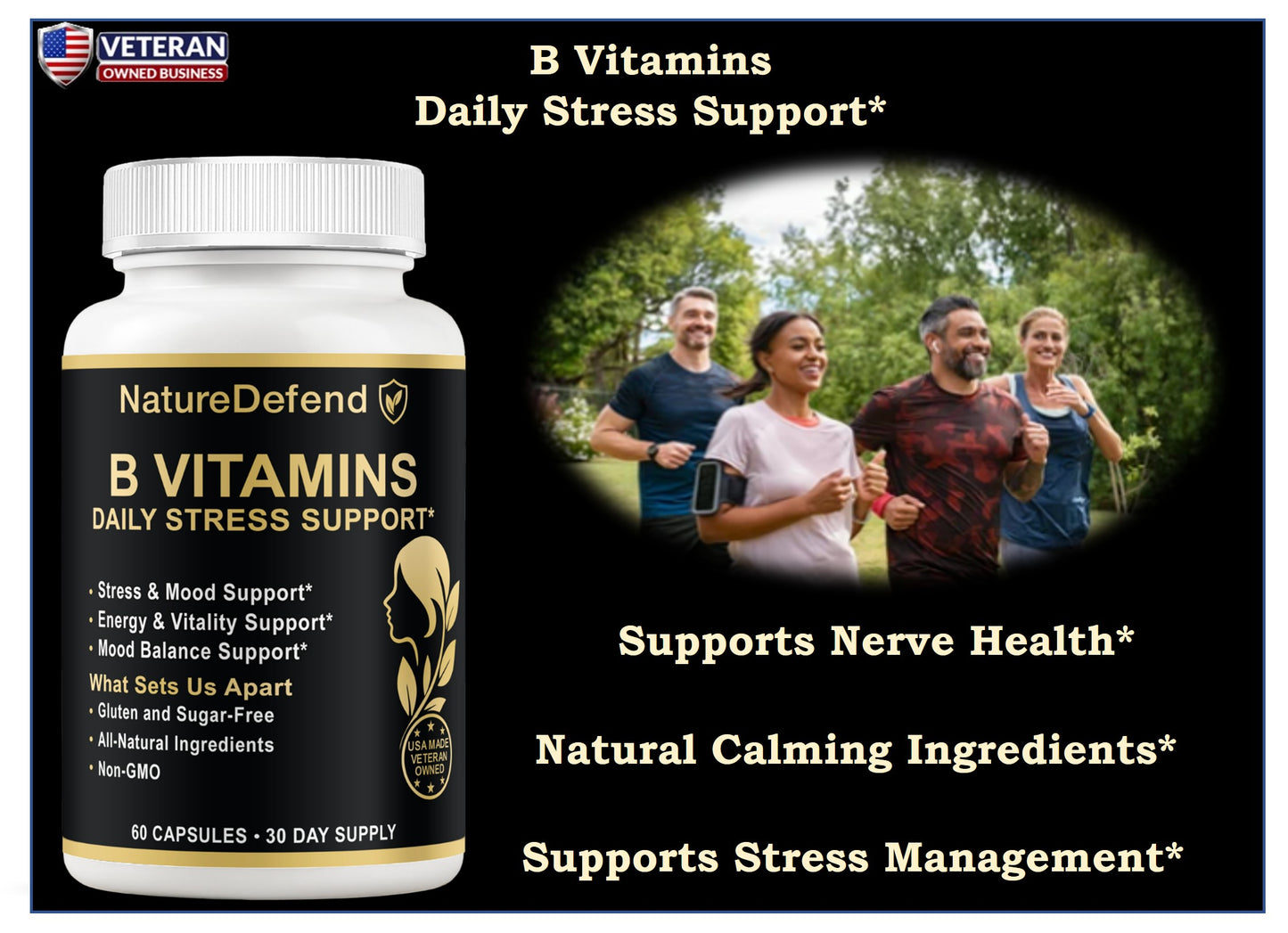 B Vitamins+ Daily Stress Support