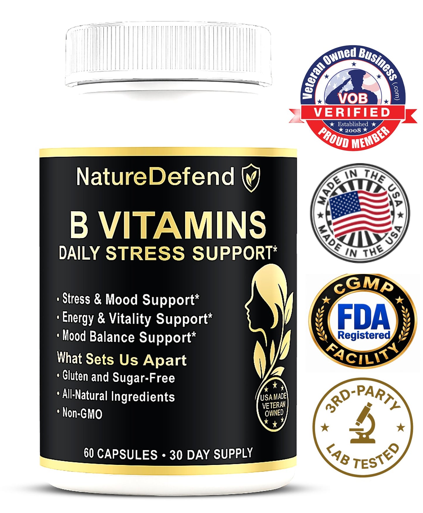 B Vitamins+ Daily Stress Support