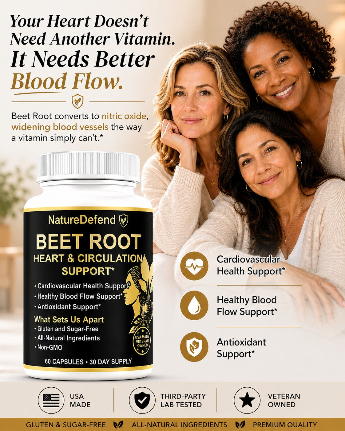 Beet Root Heart & Circulation Support