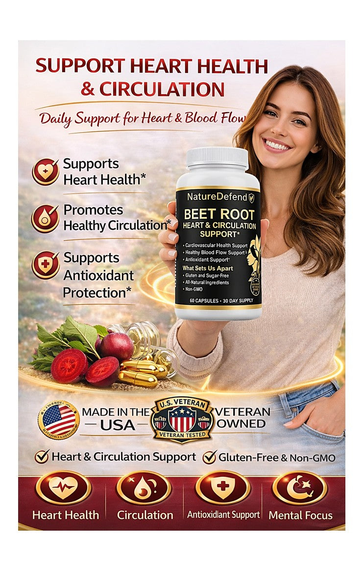 Beet Root Heart & Circulation Support