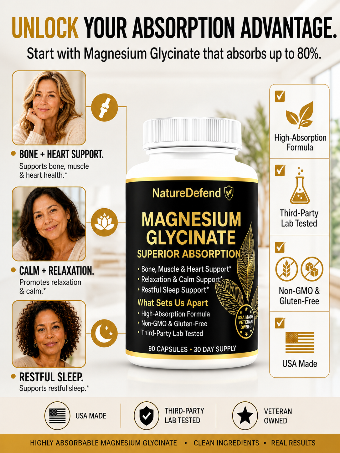 Magnesium Glycinate Superior Absorption