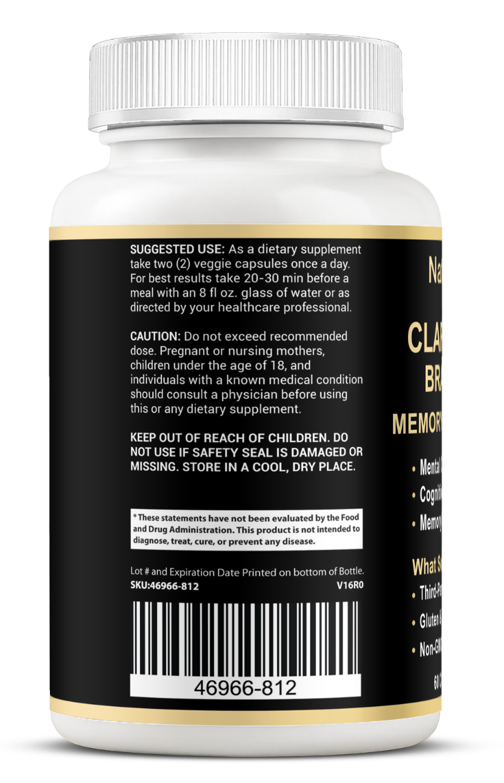 Clarity & Focus Brain Formula