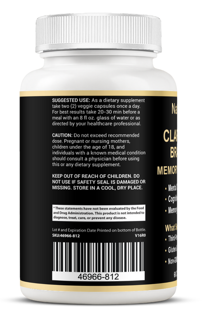 Clarity & Focus Brain Formula