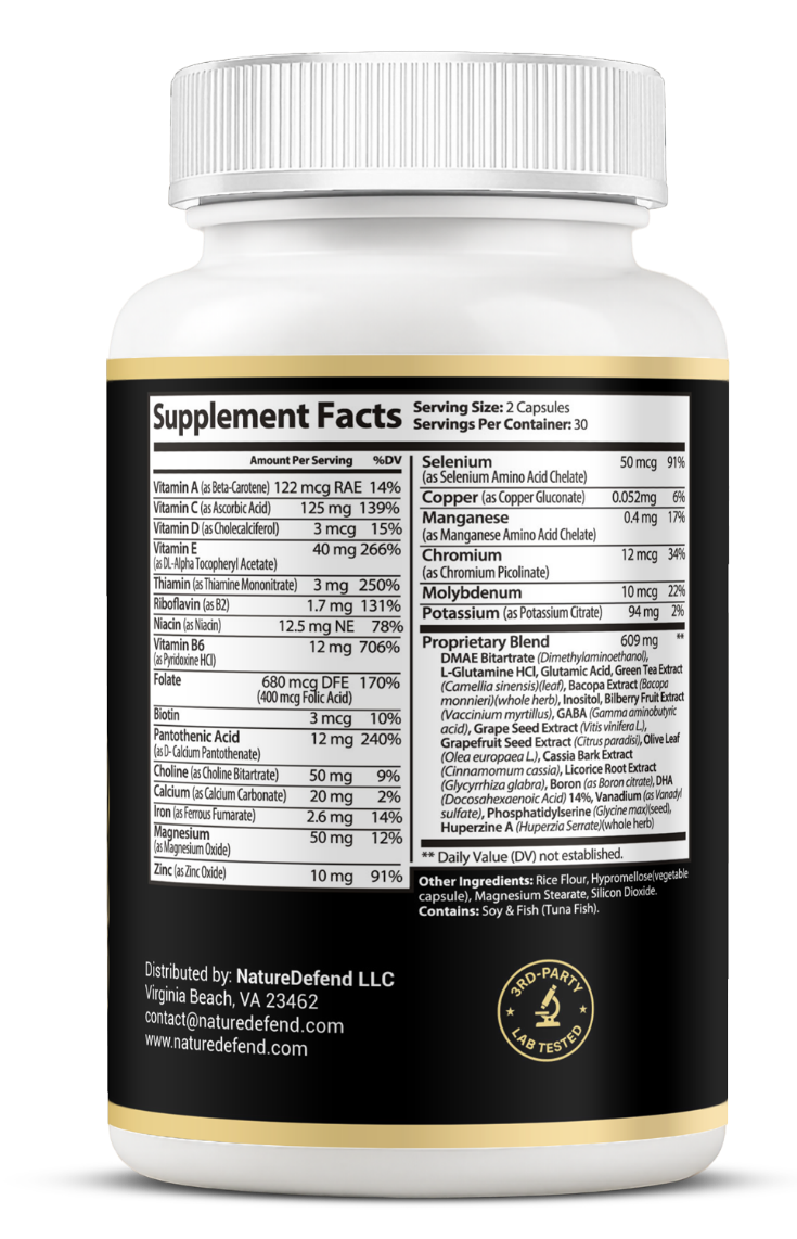 Clarity & Focus Brain Formula