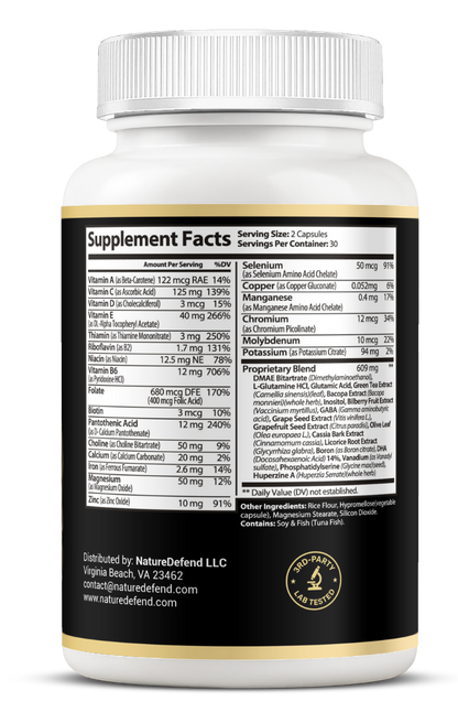 Clarity & Focus Brain Formula