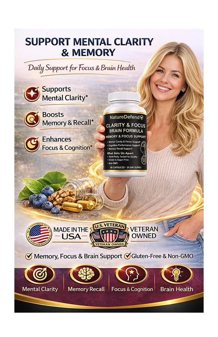Clarity & Focus Brain Formula