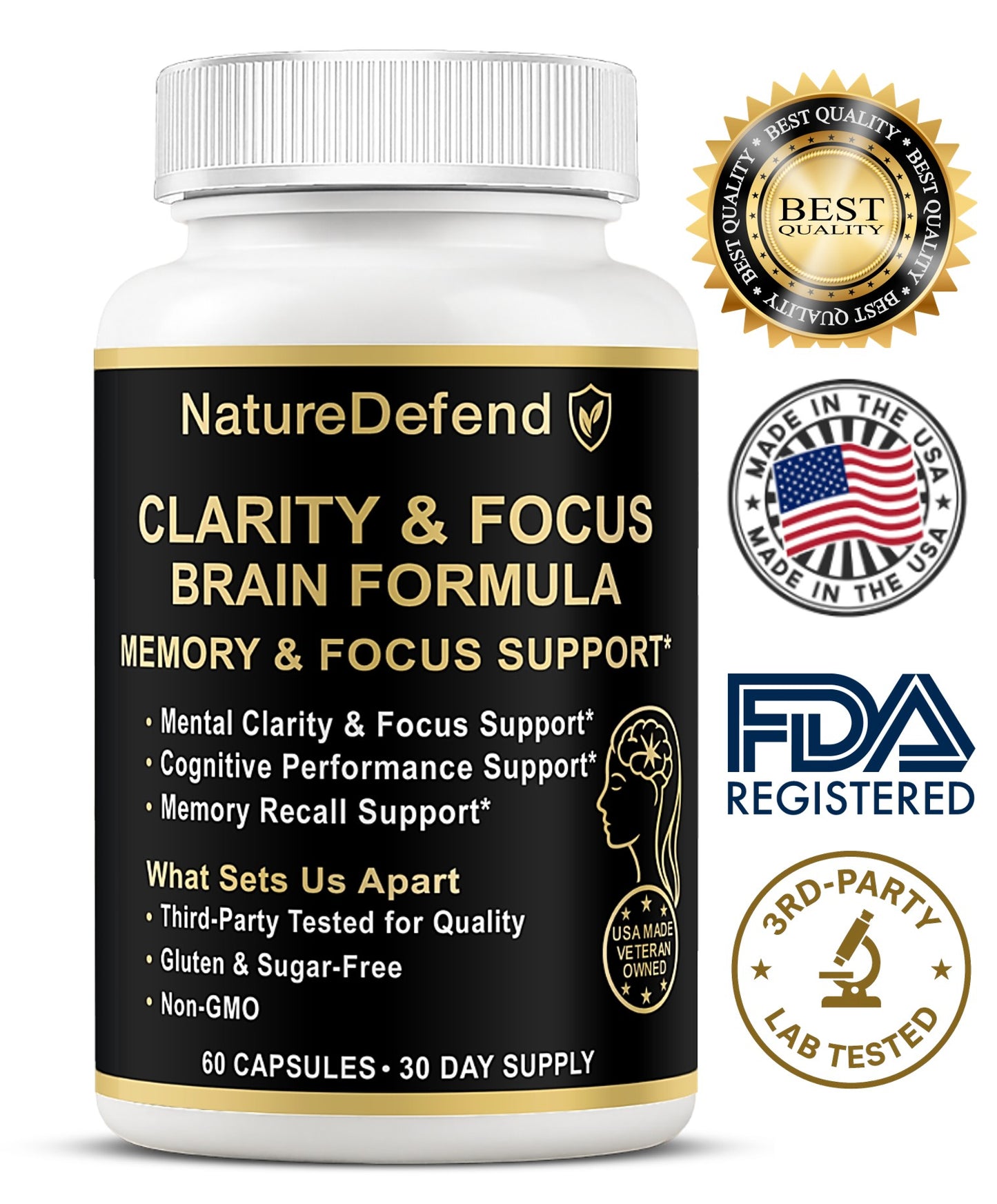 Clarity & Focus Brain Formula