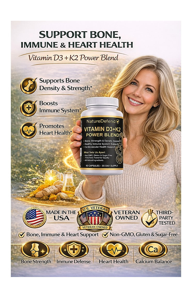 Vitamin D3+K2 Power Blend