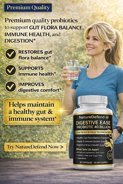 Digestive Ease Probiotic 40 Billion