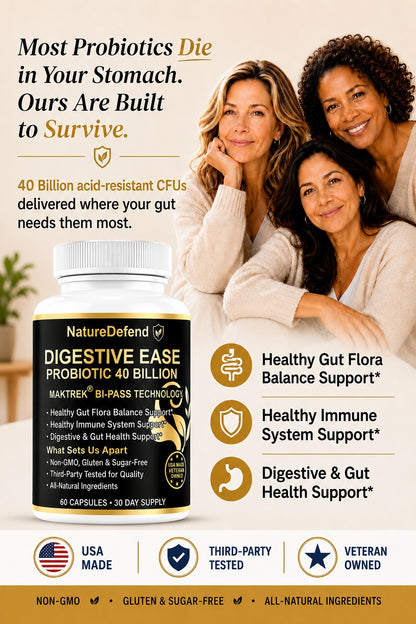 Digestive Ease Probiotic 40 Billion