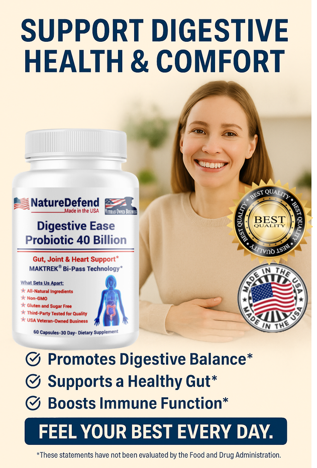 Digestive Ease Probiotic 40 Billion