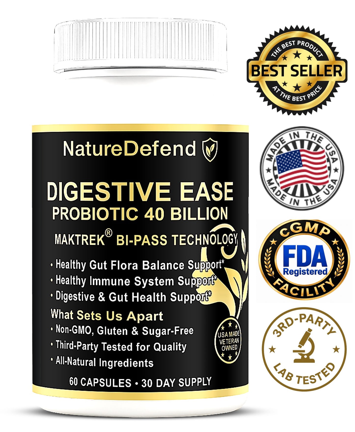 Digestive Ease Probiotic 40 Billion