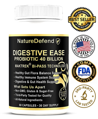 Digestive Ease Probiotic 40 Billion