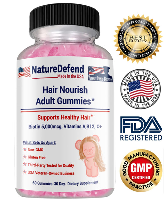Hair Nourish Adult Gummies