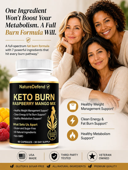 Keto Burn Raspberry Mango Mix