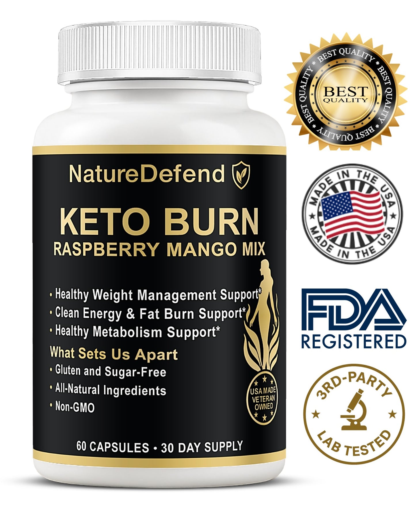 Keto Burn Raspberry Mango Mix