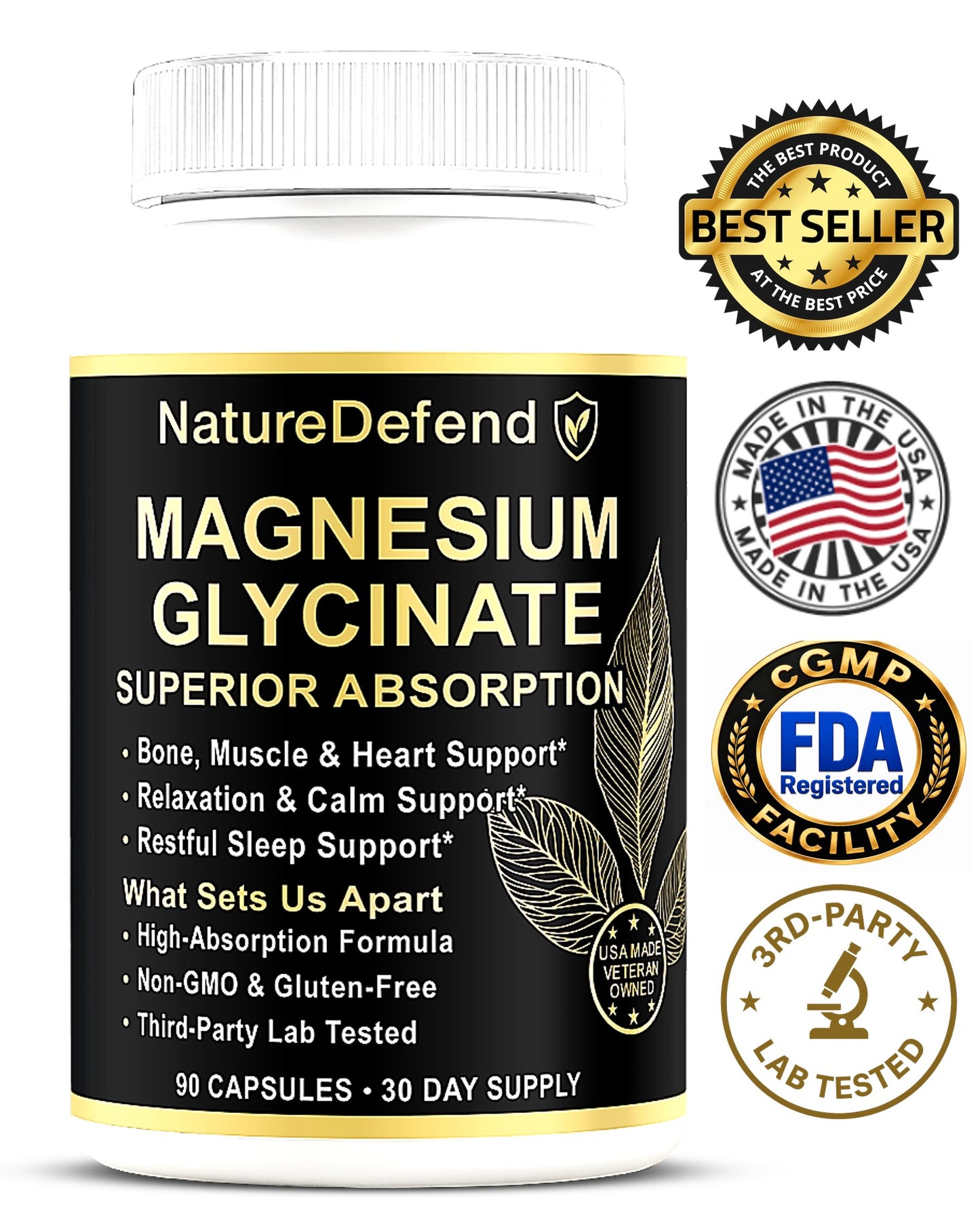 Magnesium Glycinate Superior Absorption