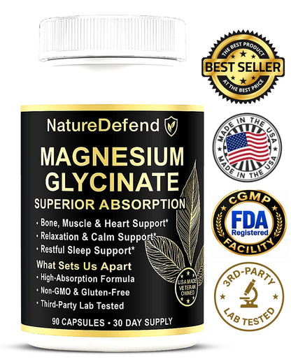 Magnesium Glycinate Superior Absorption