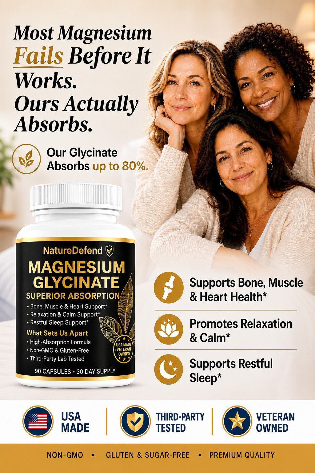 Magnesium Glycinate Superior Absorption
