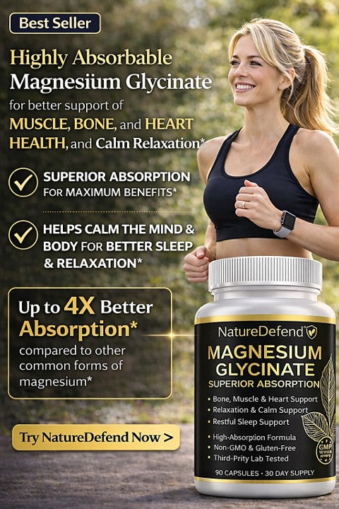 Magnesium Glycinate Superior Absorption