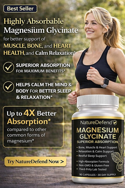 Magnesium Glycinate Superior Absorption