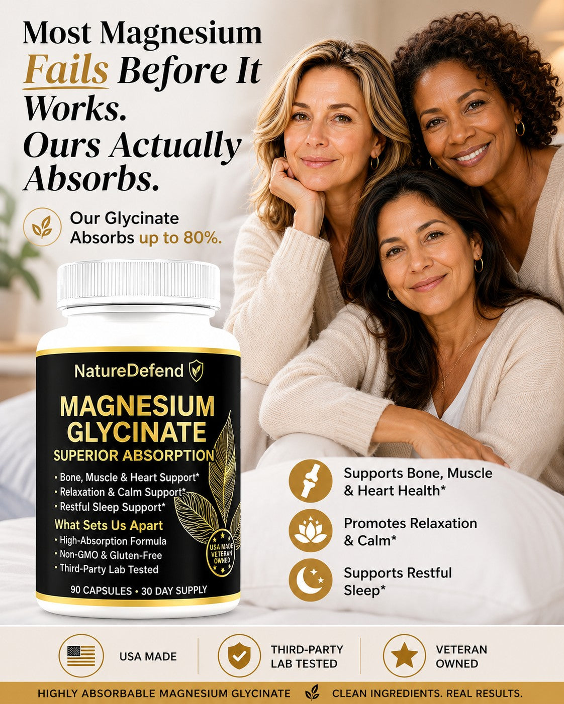 Magnesium Glycinate Superior Absorption
