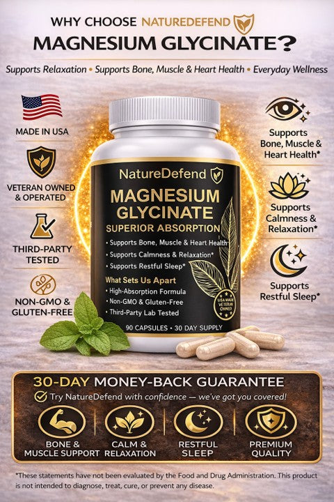 Magnesium Glycinate Superior Absorption