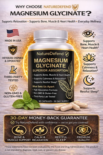 Magnesium Glycinate Superior Absorption