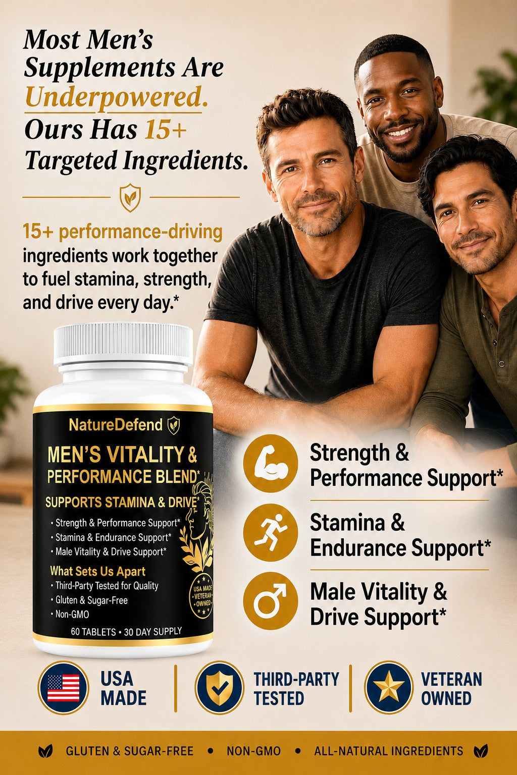 Men’s Vitality & Performance Blend