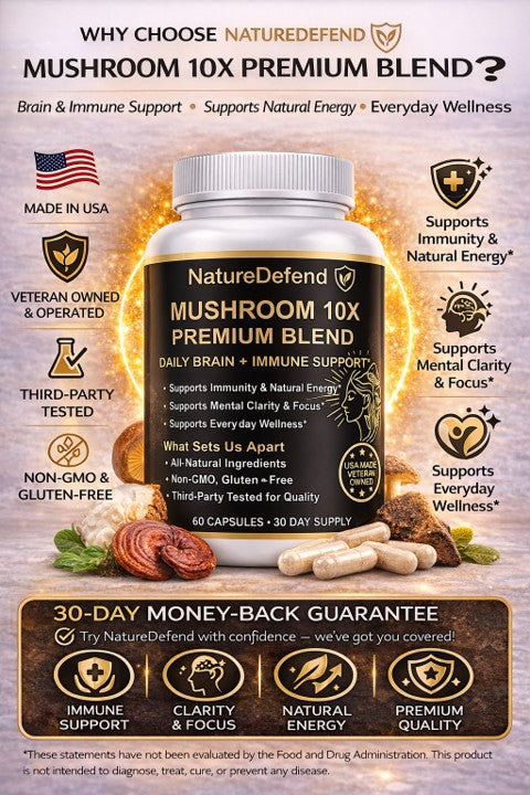 Mushroom 10X (Premium Blend)
