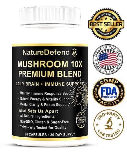 Mushroom 10X (Premium Blend)