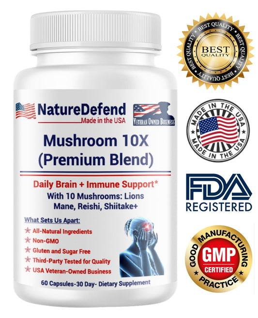 Mushroom 10X (Premium Blend)