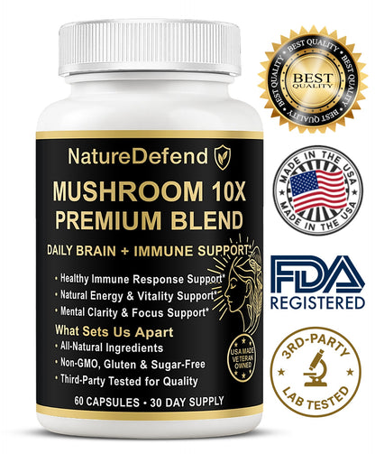 Mushroom 10X (Premium Blend)