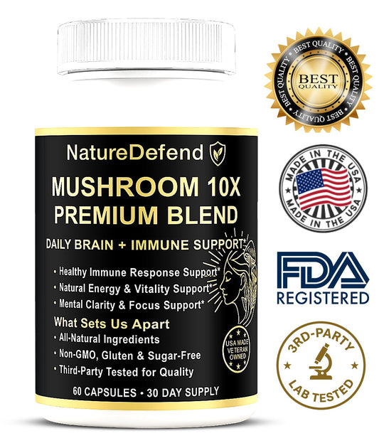 Mushroom 10X (Premium Blend)