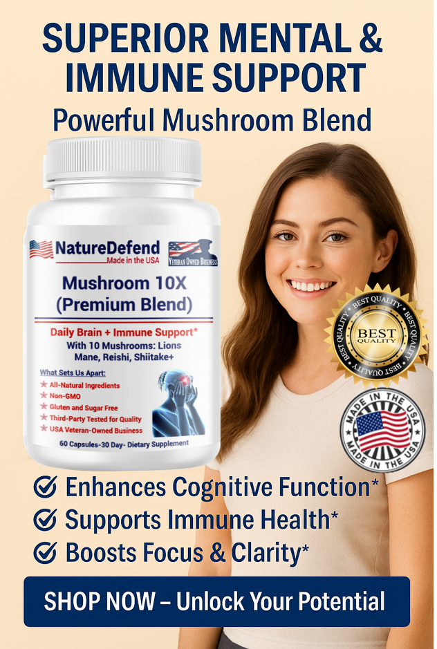 Mushroom 10X (Premium Blend)