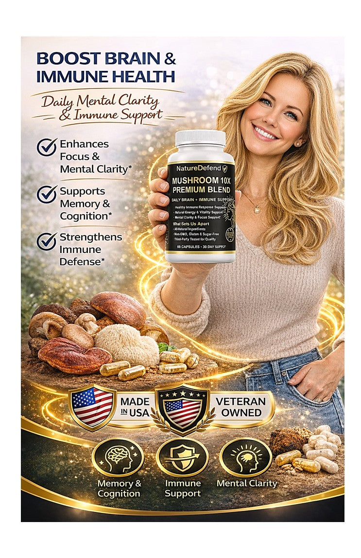 Mushroom 10X (Premium Blend)