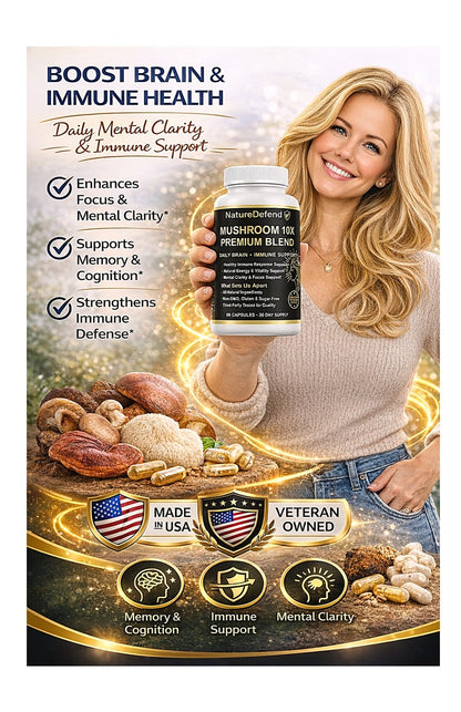 Mushroom 10X (Premium Blend)