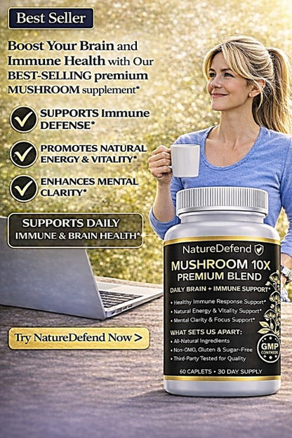 Mushroom 10X (Premium Blend)