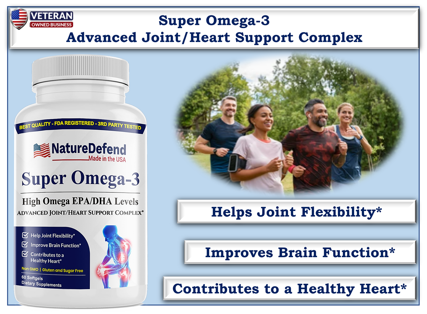 Super Omega-3 (With Key EPA + DHA)