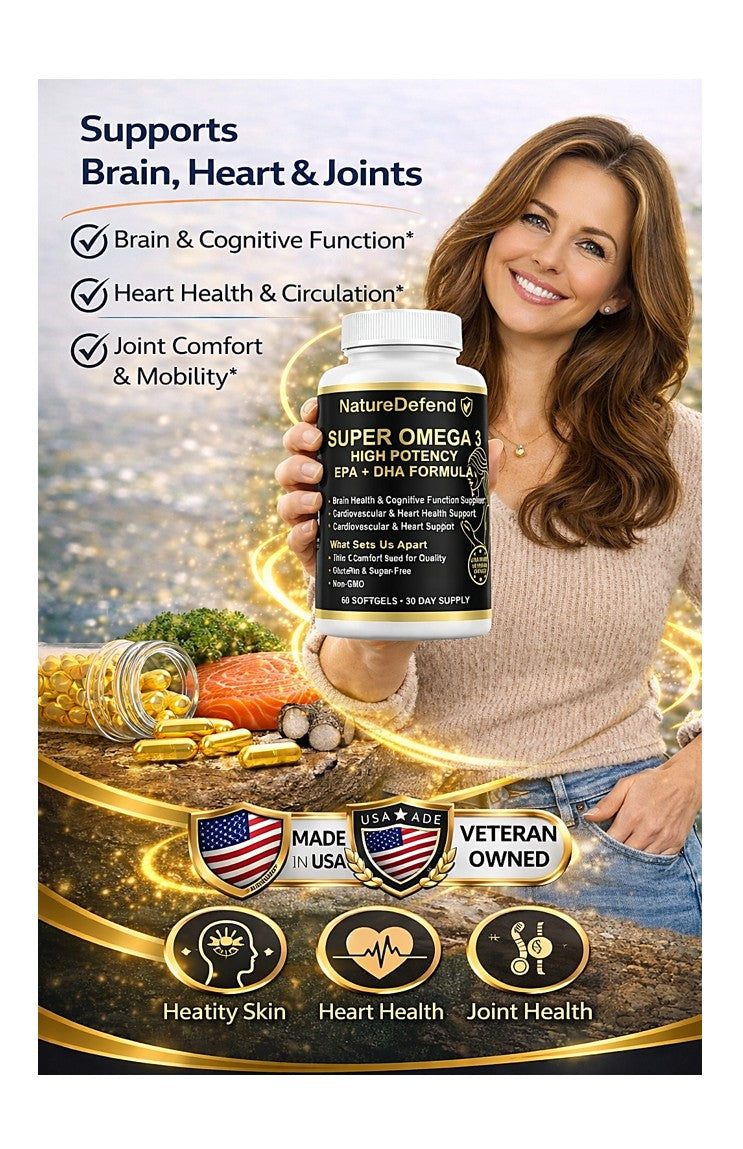 Super Omega-3 (With Key EPA + DHA)