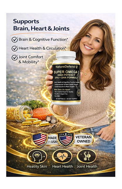 Super Omega-3 (With Key EPA + DHA)