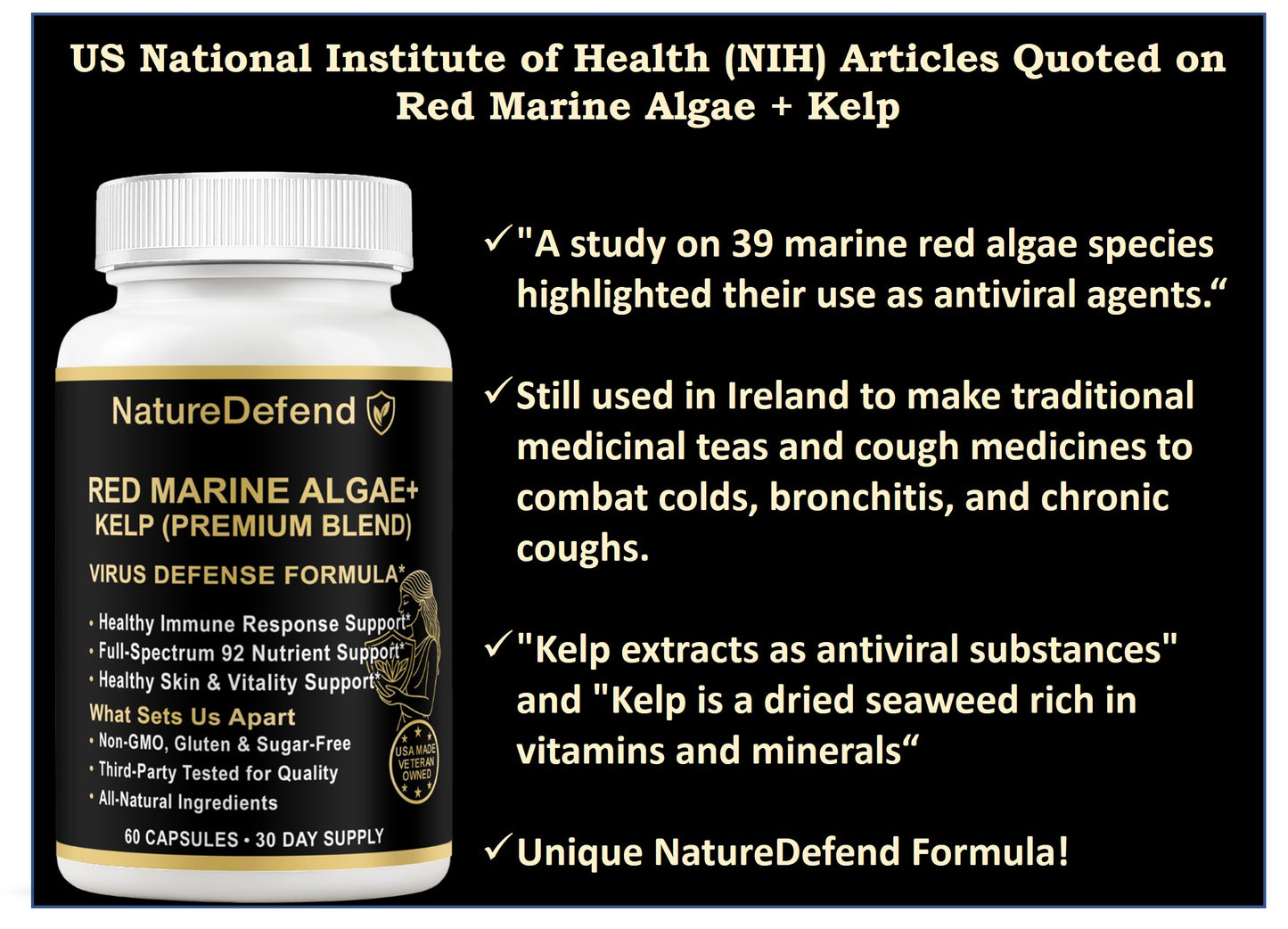 Red Marine Algae+Kelp (Premium Blend)