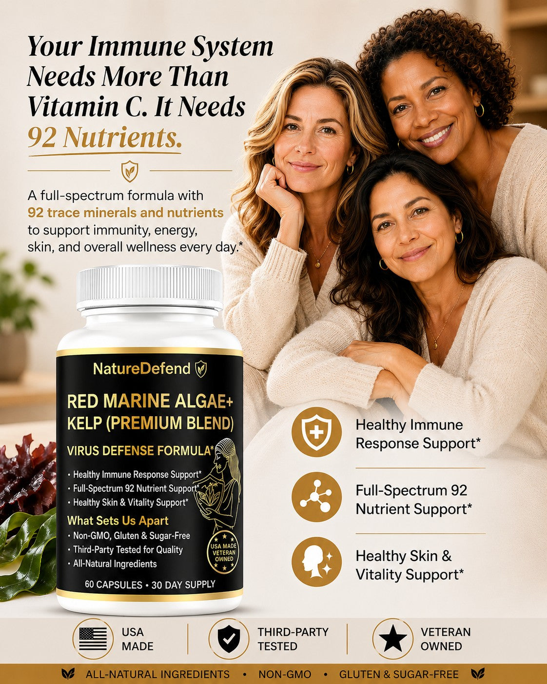 Red Marine Algae+Kelp (Premium Blend)