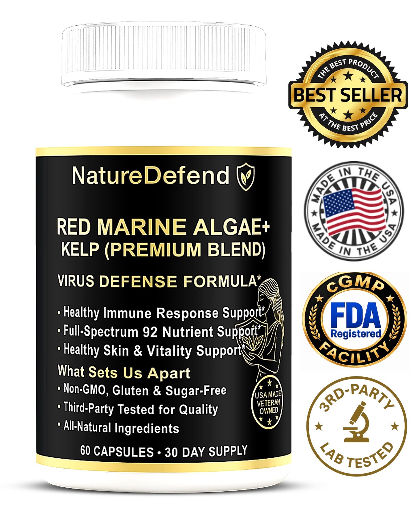 Red Marine Algae+Kelp (Premium Blend)
