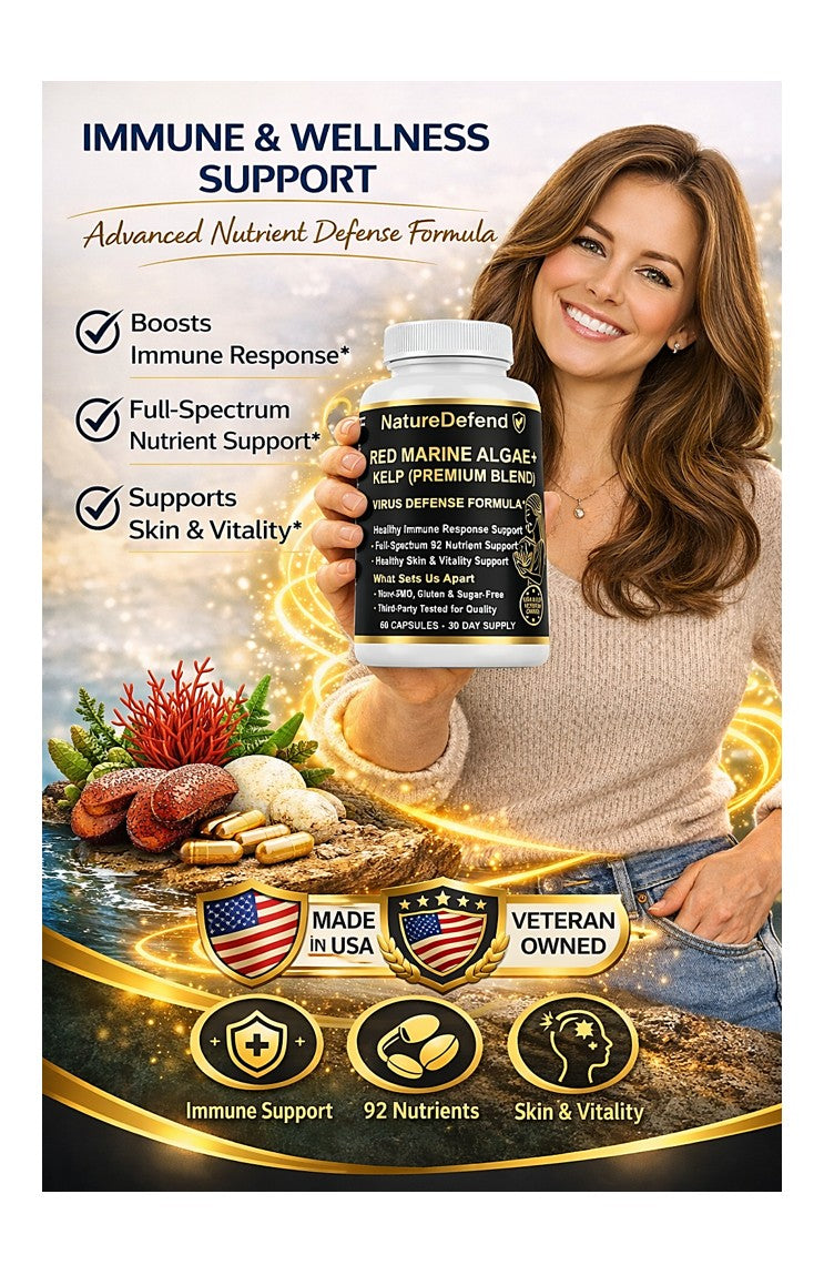 Red Marine Algae+Kelp (Premium Blend)