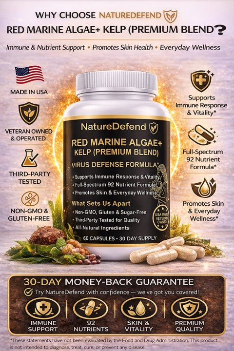 Red Marine Algae+Kelp (Premium Blend)