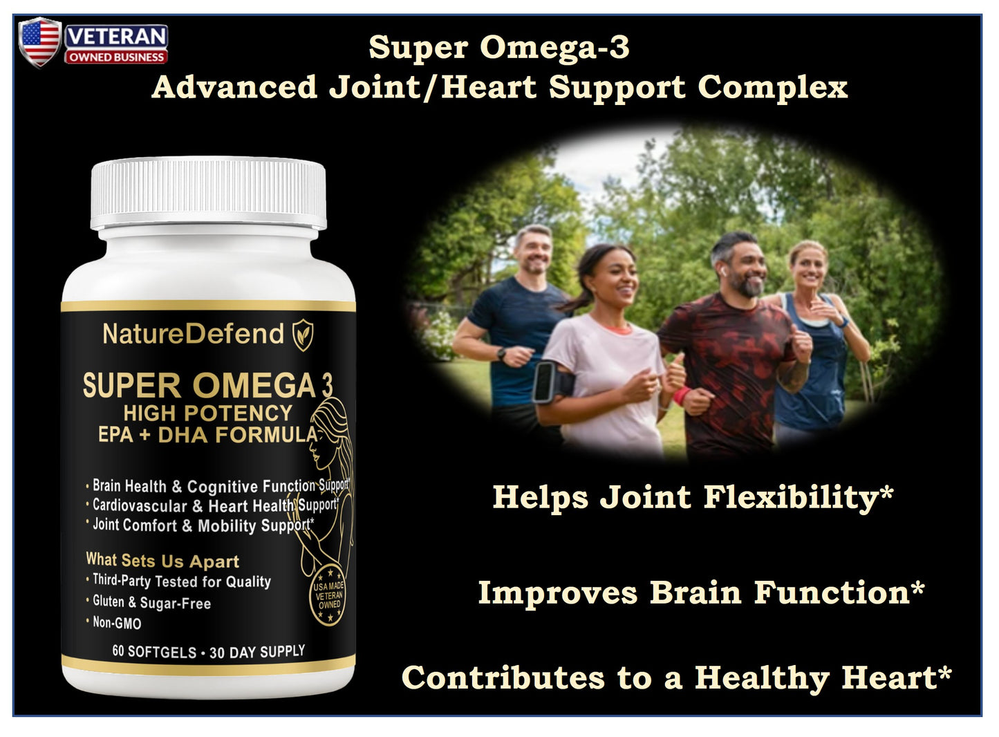 Super Omega-3 (With Key EPA + DHA)