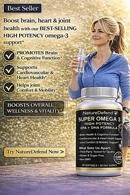 Super Omega-3 (With Key EPA + DHA)