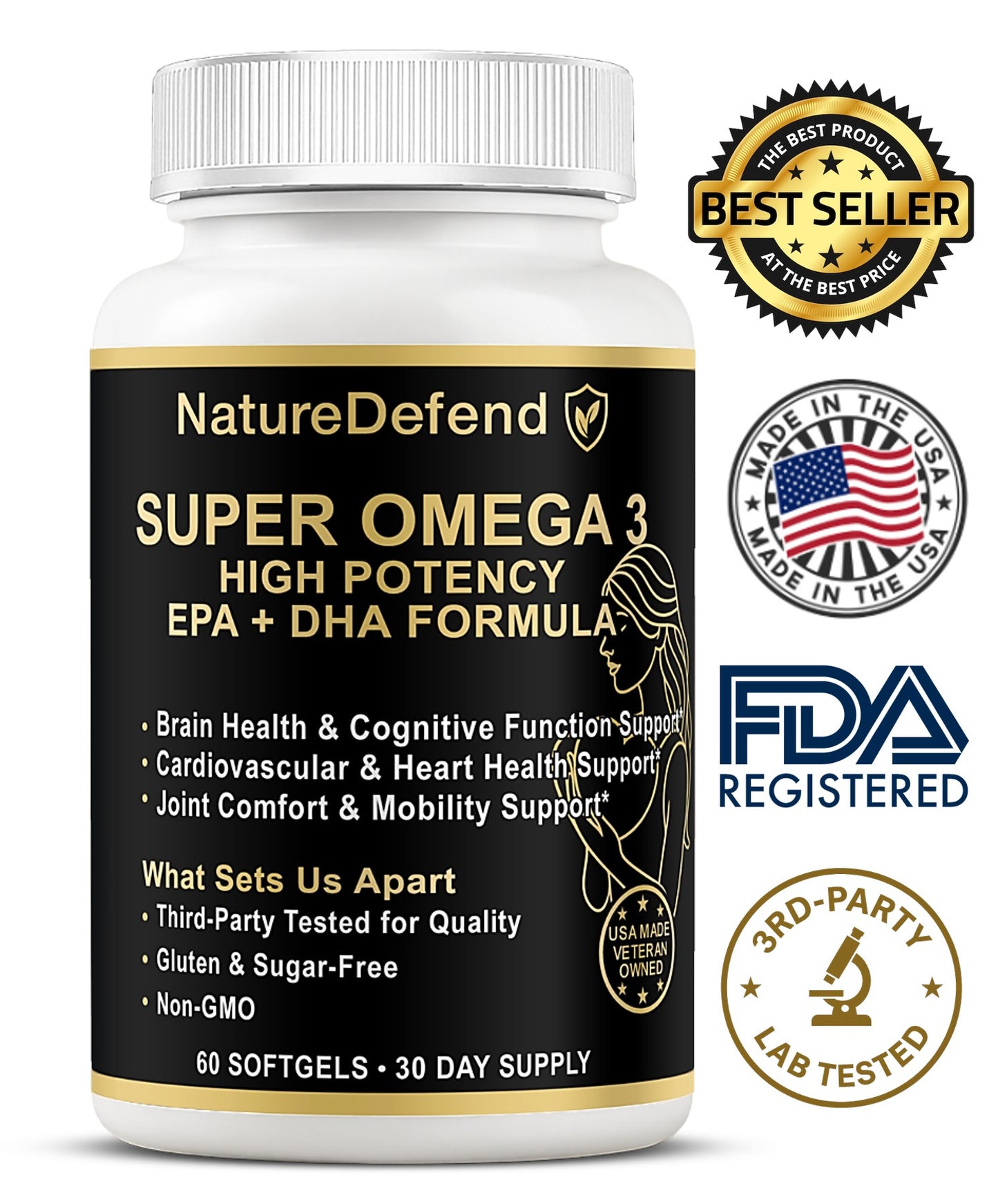 Super Omega-3 (With Key EPA + DHA)