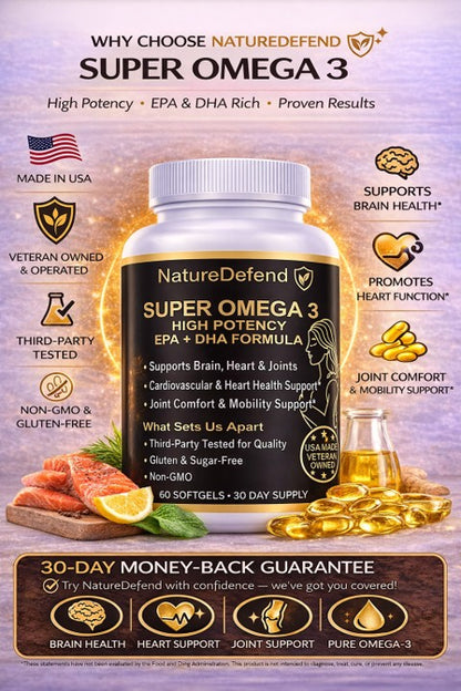 Super Omega-3 (With Key EPA + DHA)